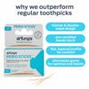 Dr. Tung's, Perio Sticks, Plaque Removers, Thin, 80 Sticks