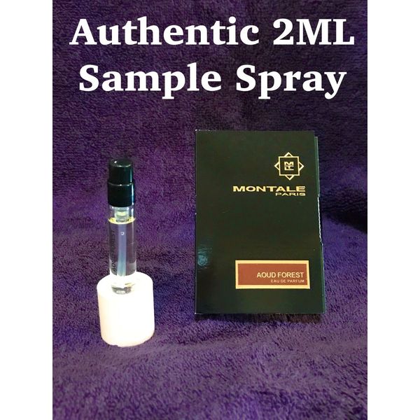 Authentic Montale Paris Aoud Forest EDP New 2ML Sample Spray Vial