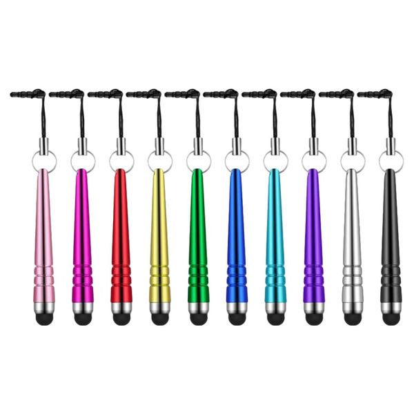 Stylus Pens Short Universal Mini Touch Screen Capacitive Compatible with All Device with Capacitive Touch Screen- 40Pcs Random Color Stylus