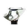 Pactrade Navigation All Round Warm White Stern Light 24'',  2-Prong Chrome Base