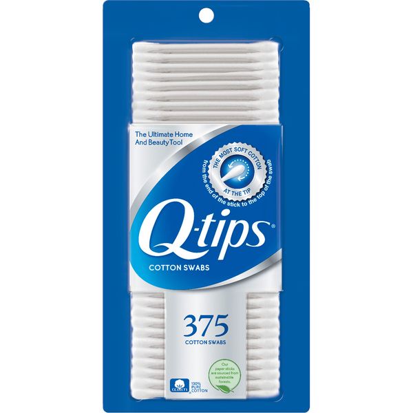 Q, Tips Cotton Swabs – -375 Count (parallel import goods) [並行輸入品]