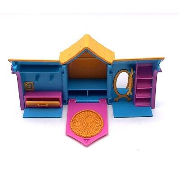 Polly Pocket Folding Dog House Toy Origin 2001 Replacement House and Leash Only