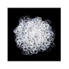 Tough 1 Clear Glitter Bands Clear 500pk