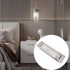 ZelongChen 2Pcs Sturdy Flush Mount Door Pulls Useful Metal Pocket Door Handle Smooth Concealed Embedded Door Pulls for Drawer,Wardrobe