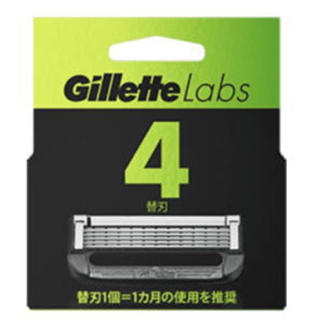 P&amp;G Gillette Labs Replacement blade with exfoliating bar 4B