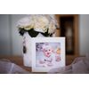 Wedding USB Box with Rubber Holder White