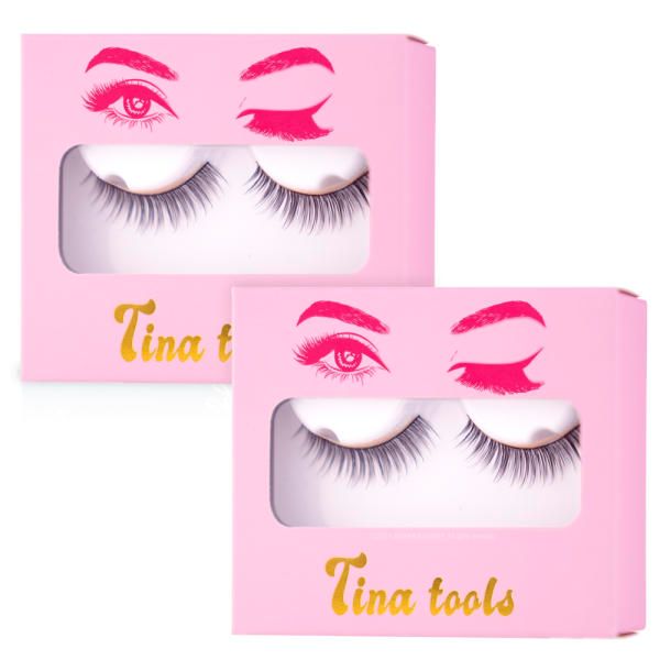 Tinatools Photoshot Eyelash Double Eyelid Tape Eyelash Natural Shot 2