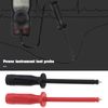YINETTECH 4Pcs Safety Test Probe With 4mm Socket Connection Sharp Stainless Steel Tip With Protective Cap for Multimeter Test Leads Electronic Testing Experiment