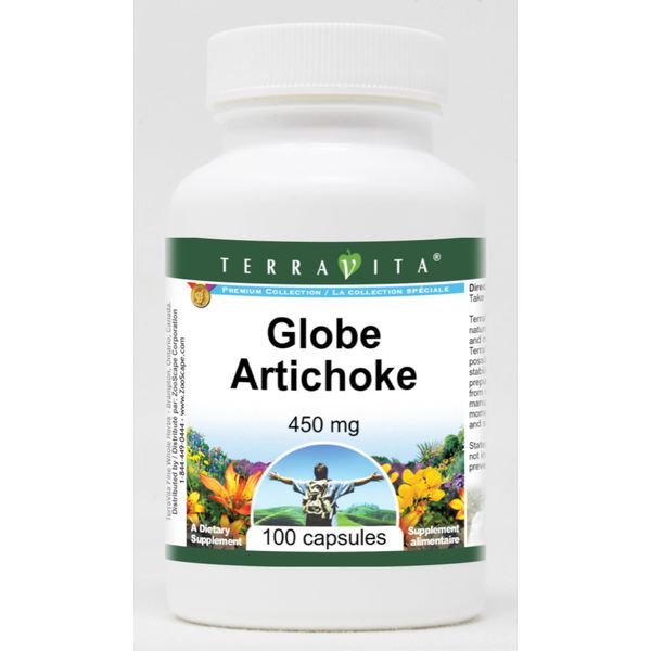 Globe Artichoke - 450 mg (100 Capsules, ZIN: 520262)