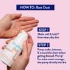 Megababe Sweat Absorbing Body Powder - Bust Dust | with Applicator Pump | Talc-Free, All Natural | 3 oz