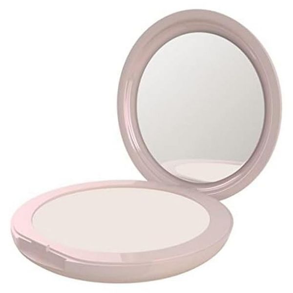 Neve Cosmetics cipria Flat Perfection compatta opacizzante e perfezionante con specchietto incorporato| "Drama Matte"