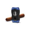 Colibri V-Cut Zigarrencutter Blau + Schwarze Gummibeschichtung