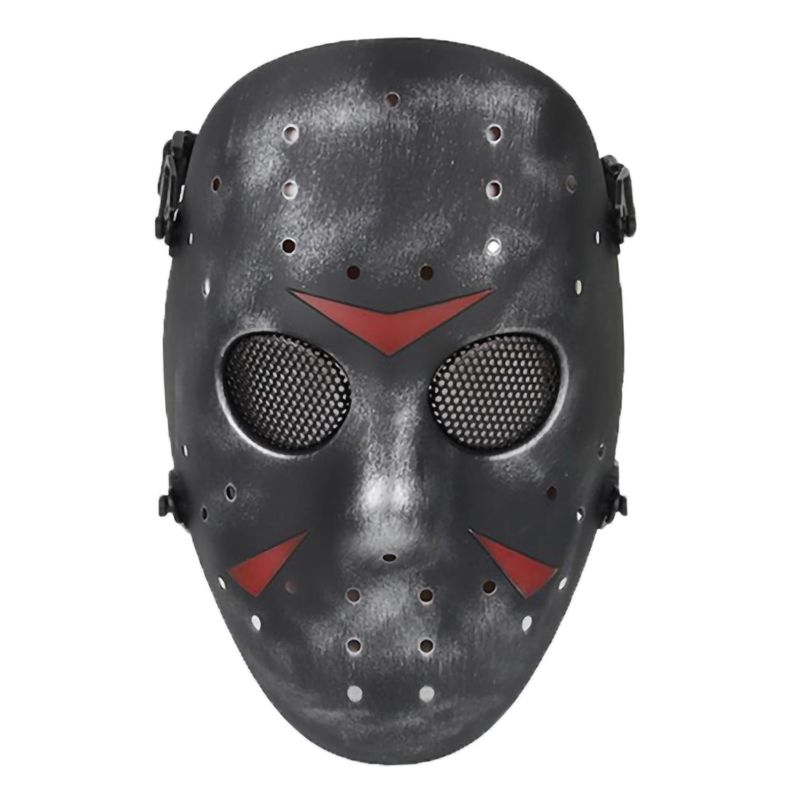 WISEONUS Paintball Mask, Airsoft Mask Full Face Protective Mask Metal ...