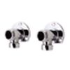 Shower BAR Valve TAP External Pipe Work Wall Mount Backplate Elbows Chrome