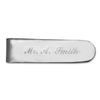 Sterling Silver Money Clip ** WITH FREE PERSONALISATION **