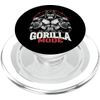 Gorilla Mode Workout Exercise Lifting Weights Strong Gym PopSockets PopGrip for MagSafe