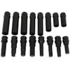 Locking Lug Nut Master Set Wheel Lock Key Removal Tool Kit double hex-head 16pcs