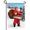 Santa Garden Flag