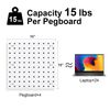 Pegboard Wall Organizer Panels, Multi-Room, Easy to Install (4Pcs)