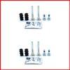2 Sets Front Brake Caliper Slider Pin Guide Kit Compatible for Mercedes Vaneo (All Models)