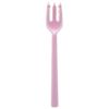 Okabe Yoshi KU-12P Mouth-Friendly Fork, Integrated, Large, Pink