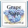 Grape Glycerin Soap by Eclectic Lady, 4 oz Bar
