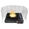 Ram® Camp Camping Windshield Stove Aluminium Camping Windshield Compact Folding Camping Stove