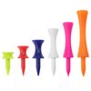 ECADDIE Plastic Castle Golf Tees Multipack (120 Castle Tees) (120)