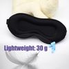 Eye Mask for Sleeping, 100% Blackout 3D Sleeping Mask Eye Mask for Eyelash Extensions Adjustable Eyelash Protector Sleep Mask Breathable Comfortable for Women Men Travel Naps Breaks Yoga