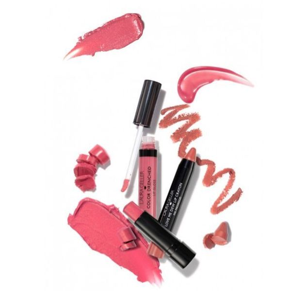 NIB Laura Geller Barely There 3 Full Size Lipstick, Gloss & Crayon Set $57!