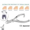 Chiropody Moon Shape Heavy Duty Thick Toe Nail File Cutter Iris Angular Scissor