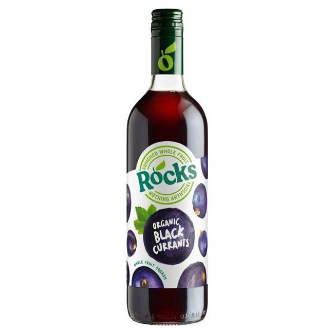 (4 PACK) - Rocks - Blackcurrant Squash | 740ml | 4 PACK BUNDLE