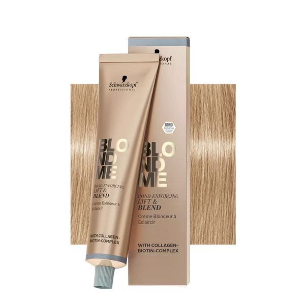 Schwarzkopf BlondMe Bond Enforcing Lift&Blend Biscuit 60ml - Lightening Cream for Blond Hair