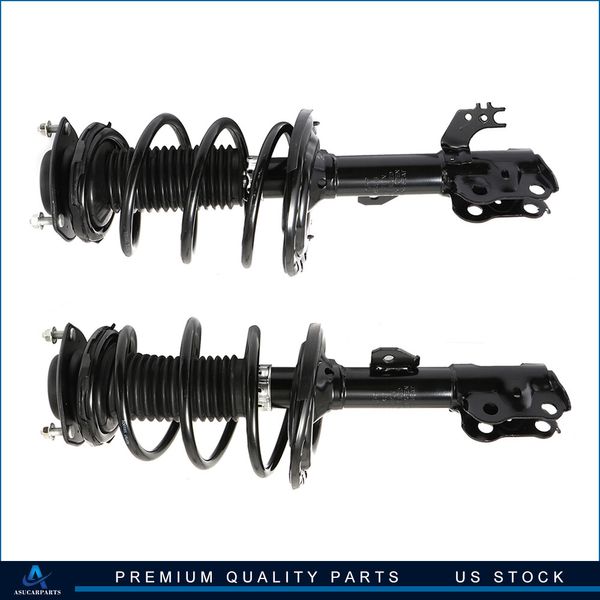 Front Complete Strut Shock Absorber Spring Assembly For Toyota Camry LE 2012-14
