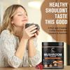 Organic Lions Mane Mushroom Coffee Powder Boost Energy Support Focus & Memory