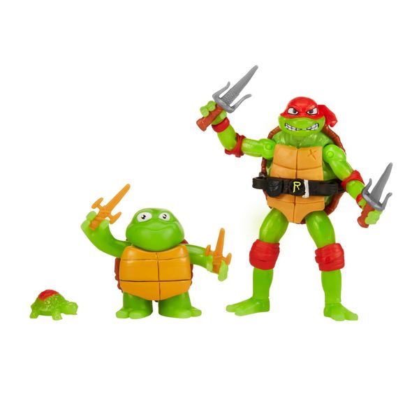 TEENAGE MUTANT NINJA TURTLES Turtles Evolution Raphael 3 Pack, Figurine