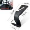 Car Hooks Universal Vehicle Back Seat Headrest Hanger Holder Hook Black 