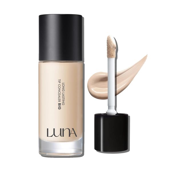 LUNA Long Lasting Big Size Chip Concealer Skin Cover #1 Vanilla