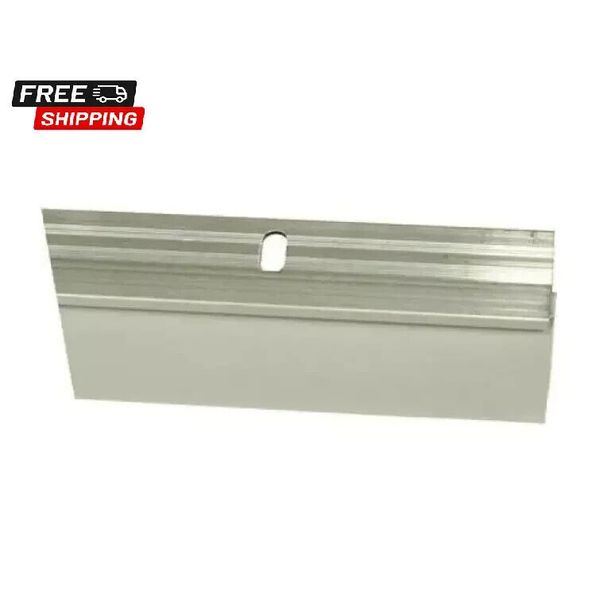 1-1/4 in. x 36 in. Silver Economy Aluminum and Vinyl Door Sweep, Easy Adjustment