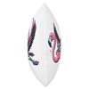 Funny Halloween Design Artwork Skeleton Riding Flamingo Throw Pillow