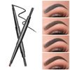 long lasting and waterproof Triangle eyebrow Pencil With Brush (coffee)