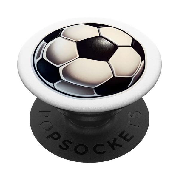 Soccer Ball PopSockets with Interchangeable PopGrip