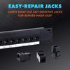 Networx Distribution Panels (Cat6 Feed Through, 24 Port)