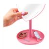 Glam & Style Rose Pink Heart Mirror