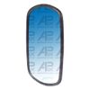 Universal 10" x 6" Flat Exterior Mirror Head Replacement for JCB Digger Backhoe Machine