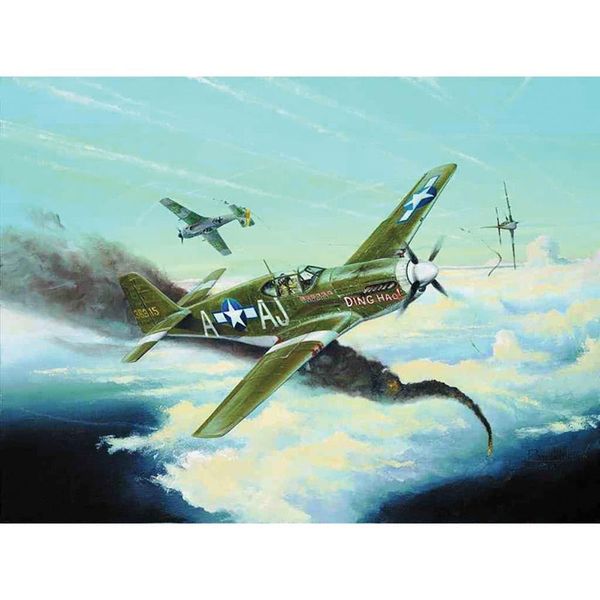 Trumpeter 1/32 P51B Mustang Fighter Model Kit
