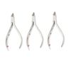 CUTICLE NIPPER STAINLESS STEEL FULL JAW 3 PCS