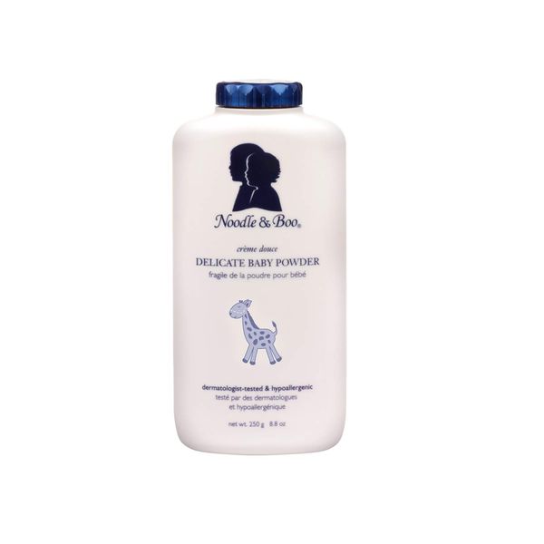 Noodle & Boo Delicate Baby Powder, Natural, Talc Free, 8.8 oz