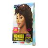 EBIN Wonder Wig Solution Tie-Up Bonnet Black - Extra Long