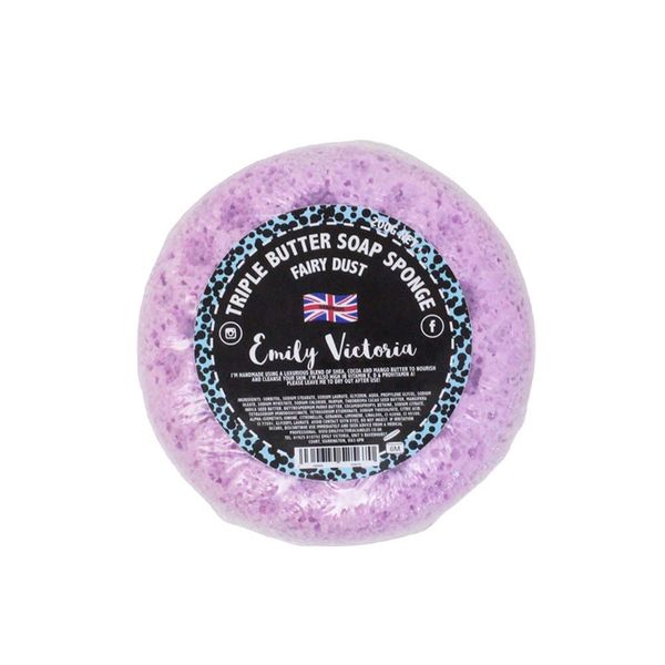 Fairy Dust Triple Butter Soap Sponge - Emily Victoria